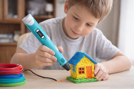 3D Printing Pen for Kids & Beginners – Creative Drawing Pen with Multi-Color Filaments