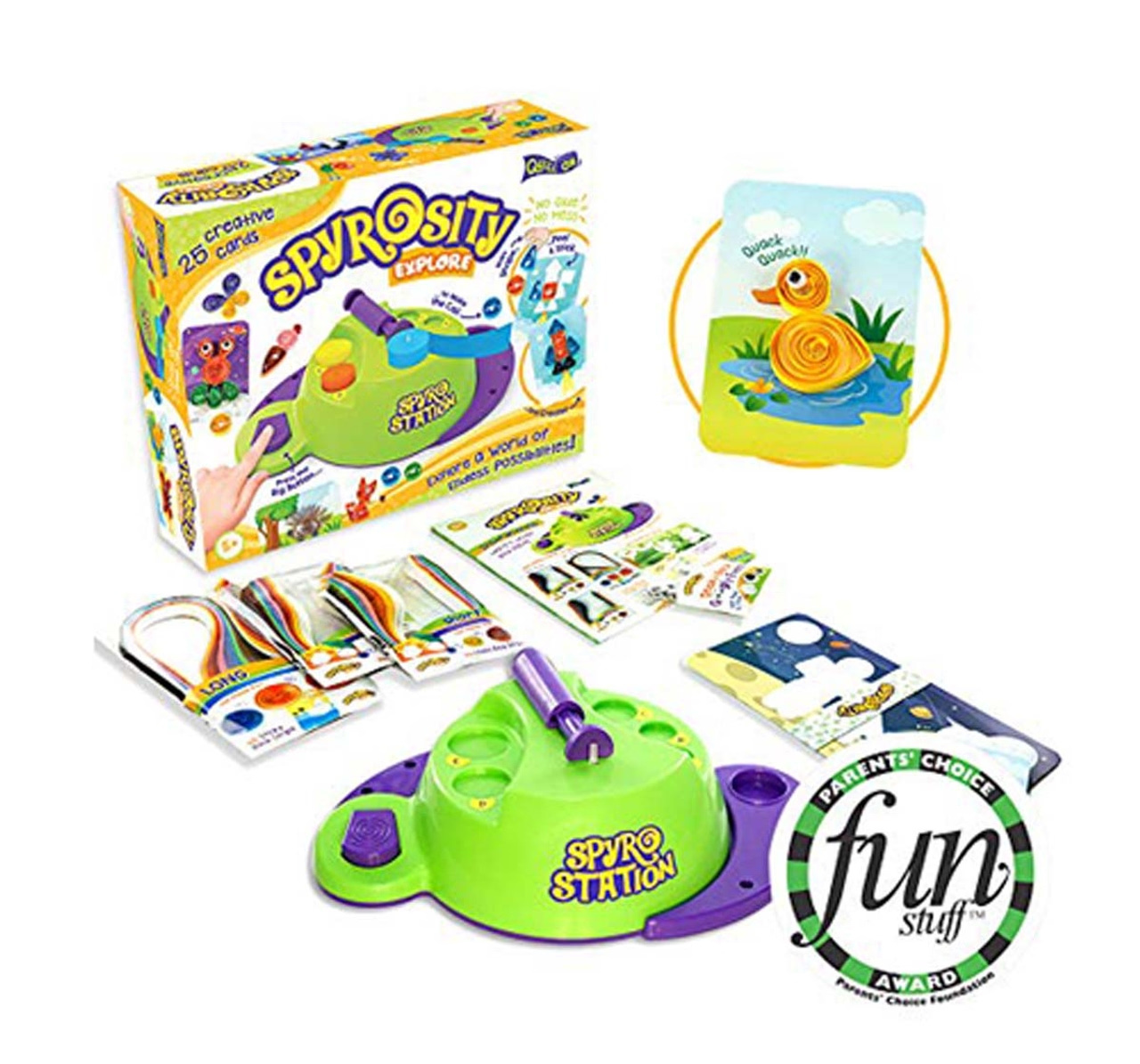 Imagimake Quill On Spyrosity Explore DIY Art & Craft Kits for Kids age 4Y+